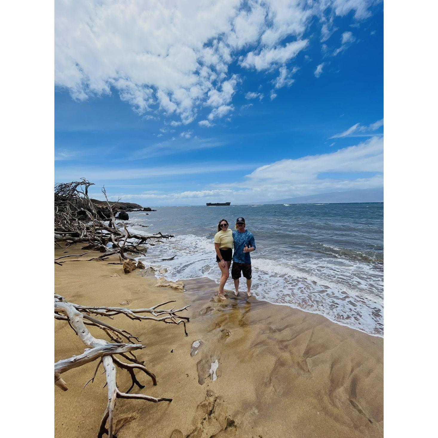Shipwreck Beach, Lana'i July 2022