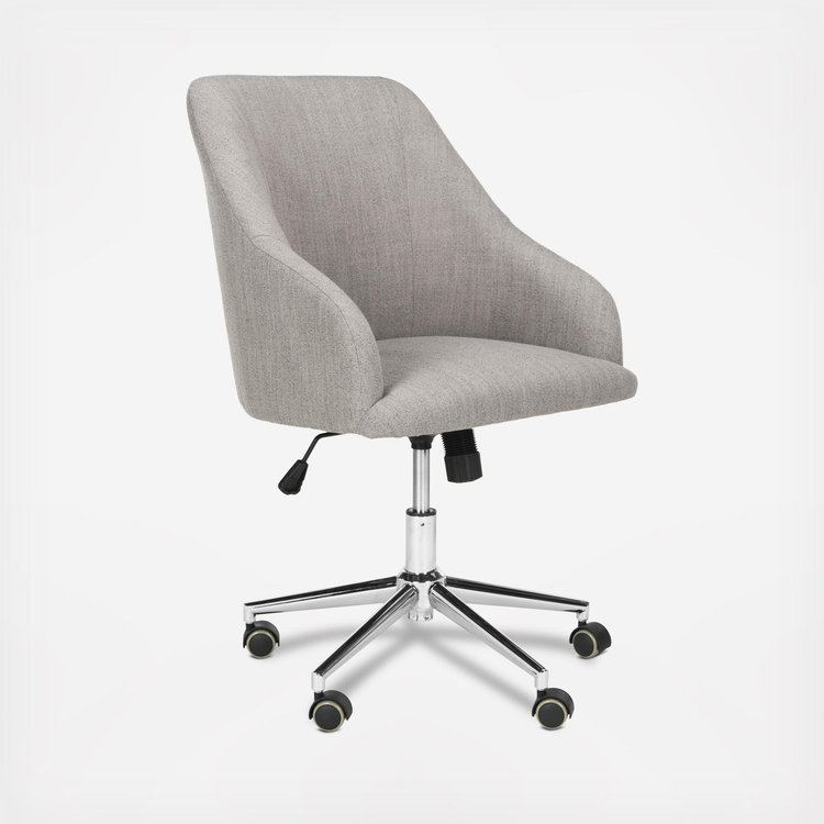 Grey Ã¶rfjÃ¤ll Chair Safavieh, Adrienne Swivel Office Chair Zola