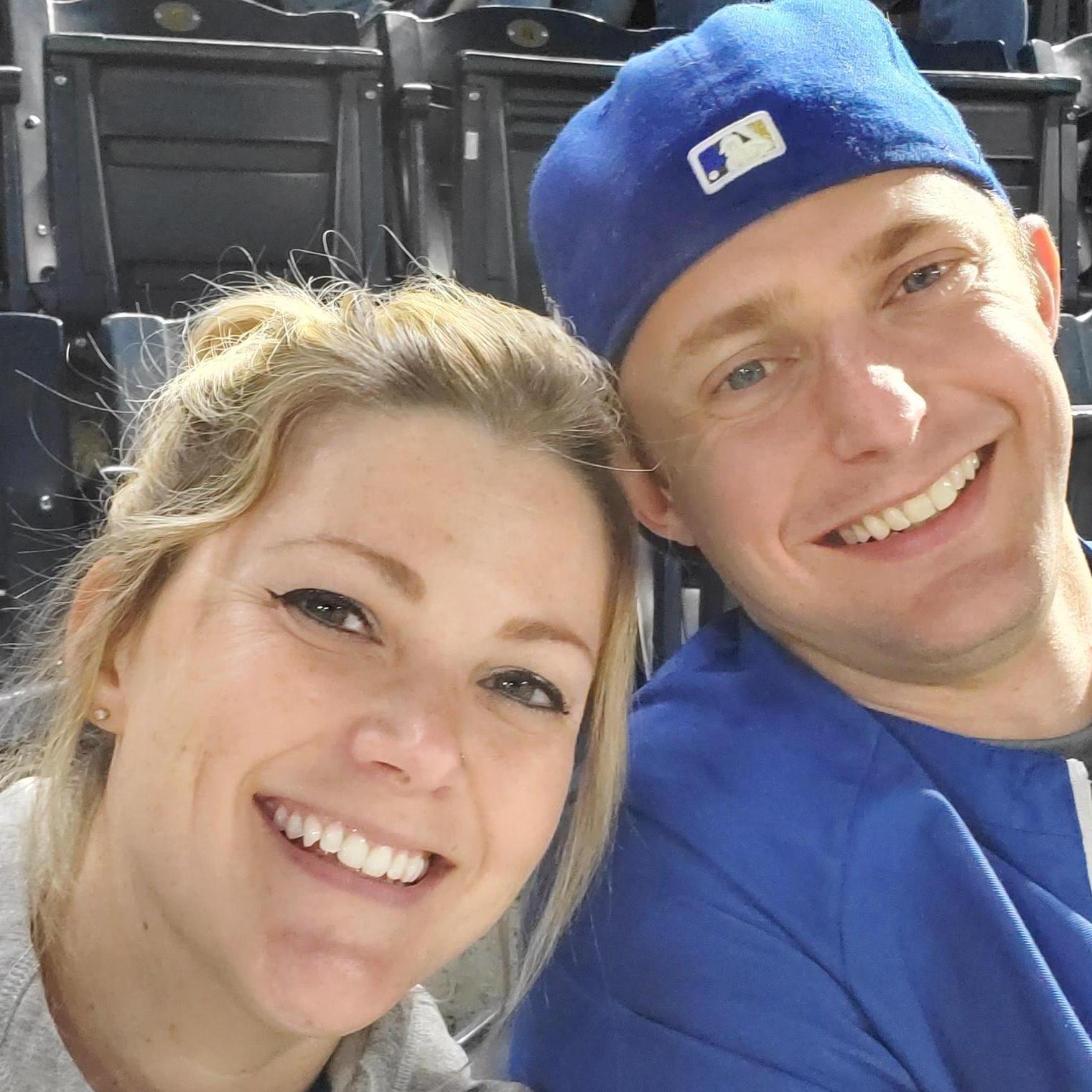 First Royals game together!