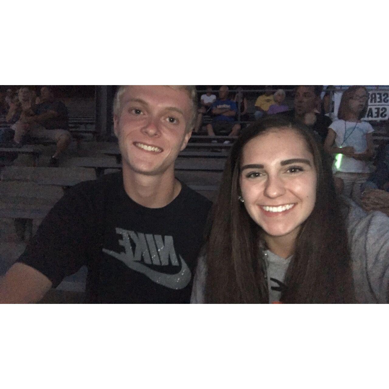 One of our first pictures together!
