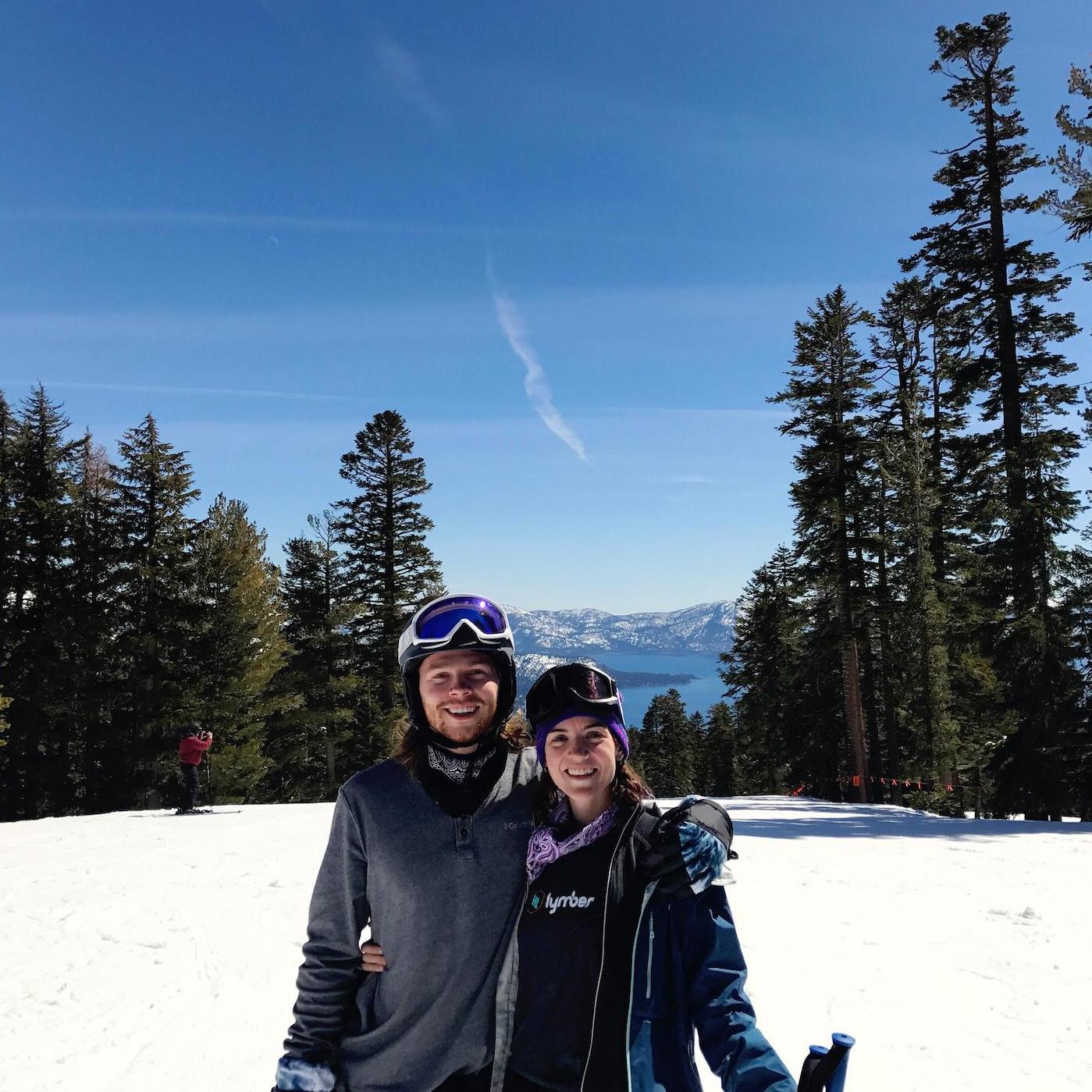Skiing in Tahoe