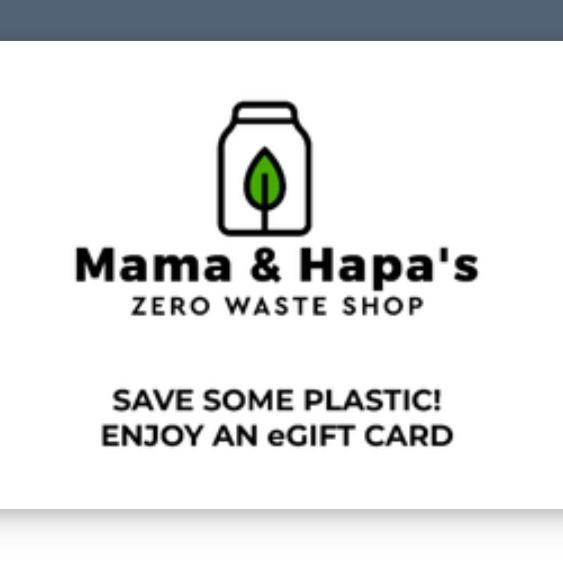 Mama & Hapa’s Gift Card