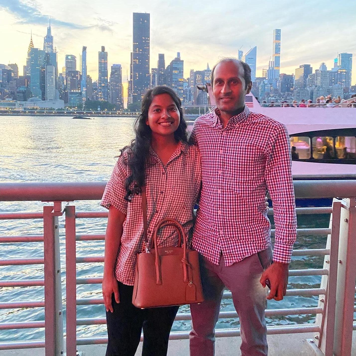 Visiting Gantry Plaza State Park in New York City.