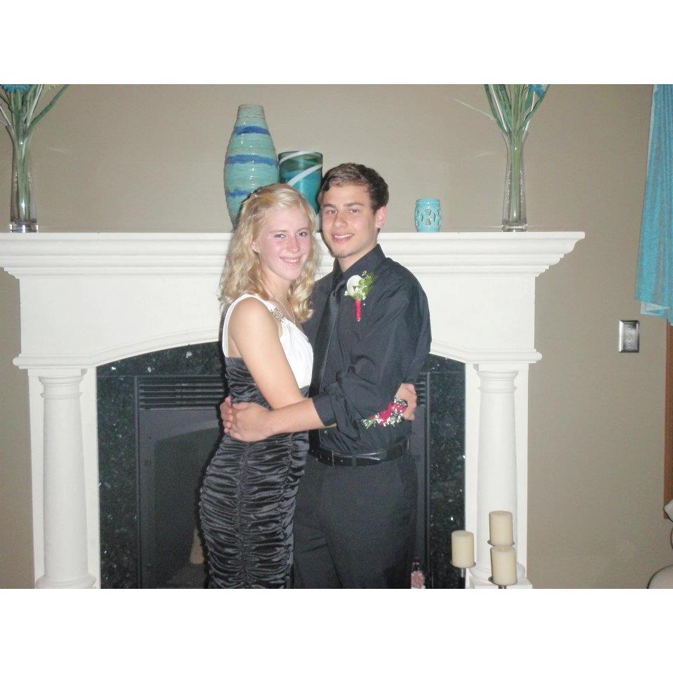 Sarah's senior homecoming