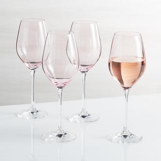 Rose Wine Glass, Set of 4