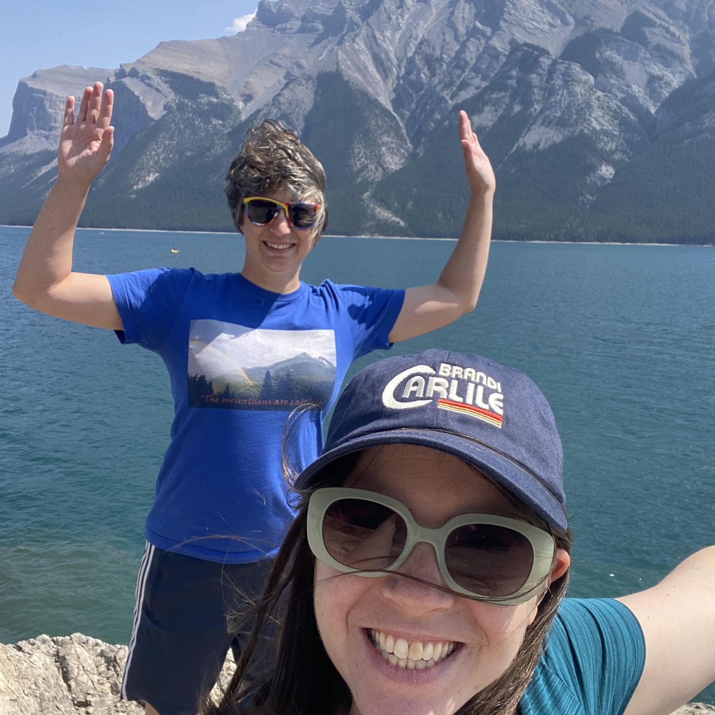 Trip to Banff with Allie's family in 2023!