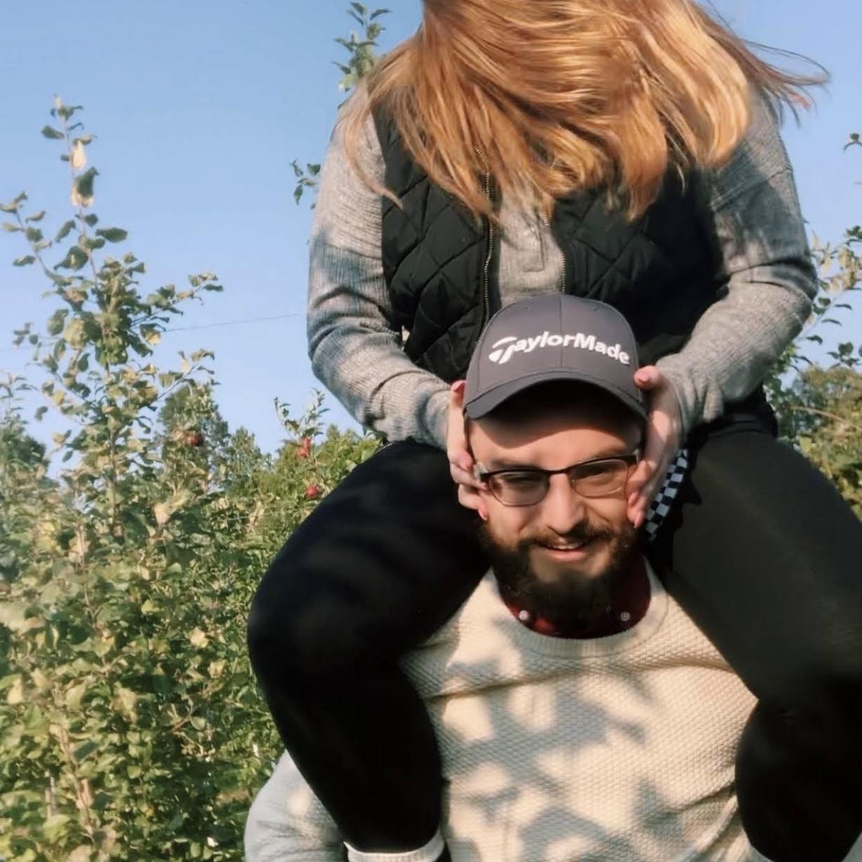 First year Apple picking