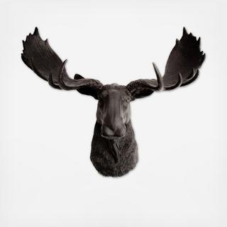 Resin Faux Taxidermy Moose Head