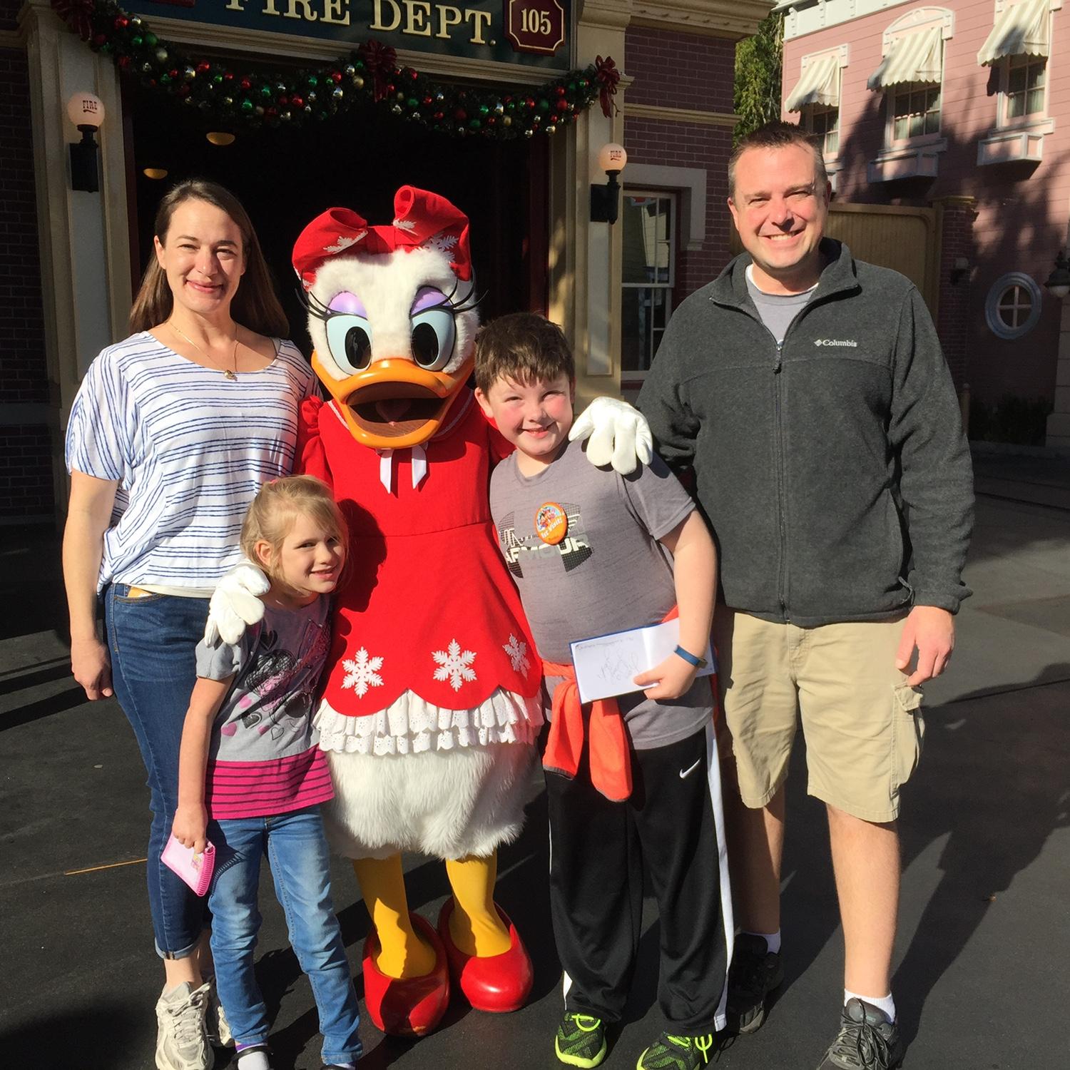 Our first family vacation! Disneyland in December 2016. Dating just 6 months when we took this trip. It was the start of a wonderful tradition and we survived!
