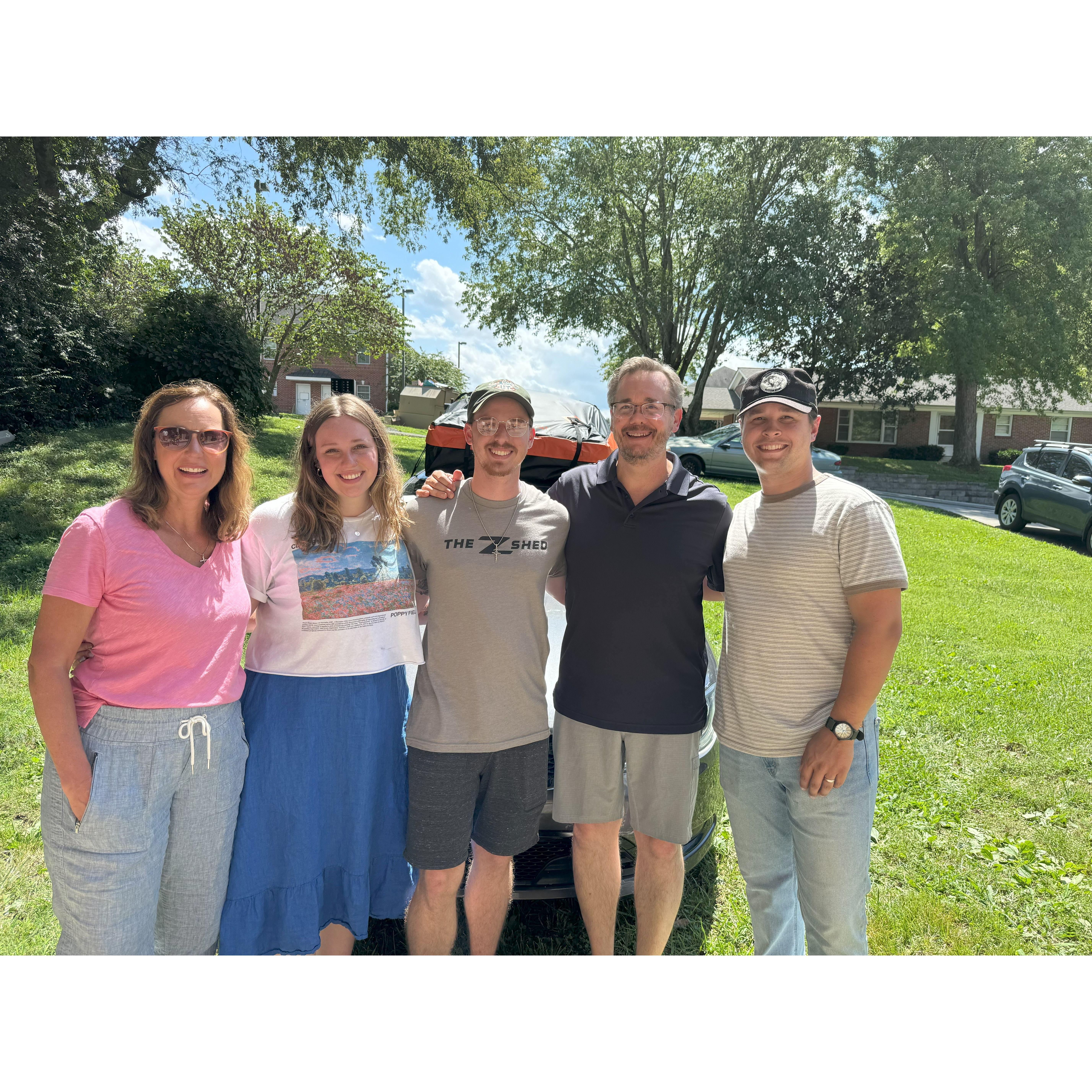 Family send-off