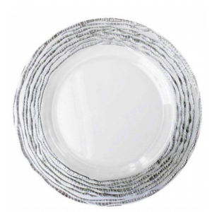 Magara Silver Charger Plate