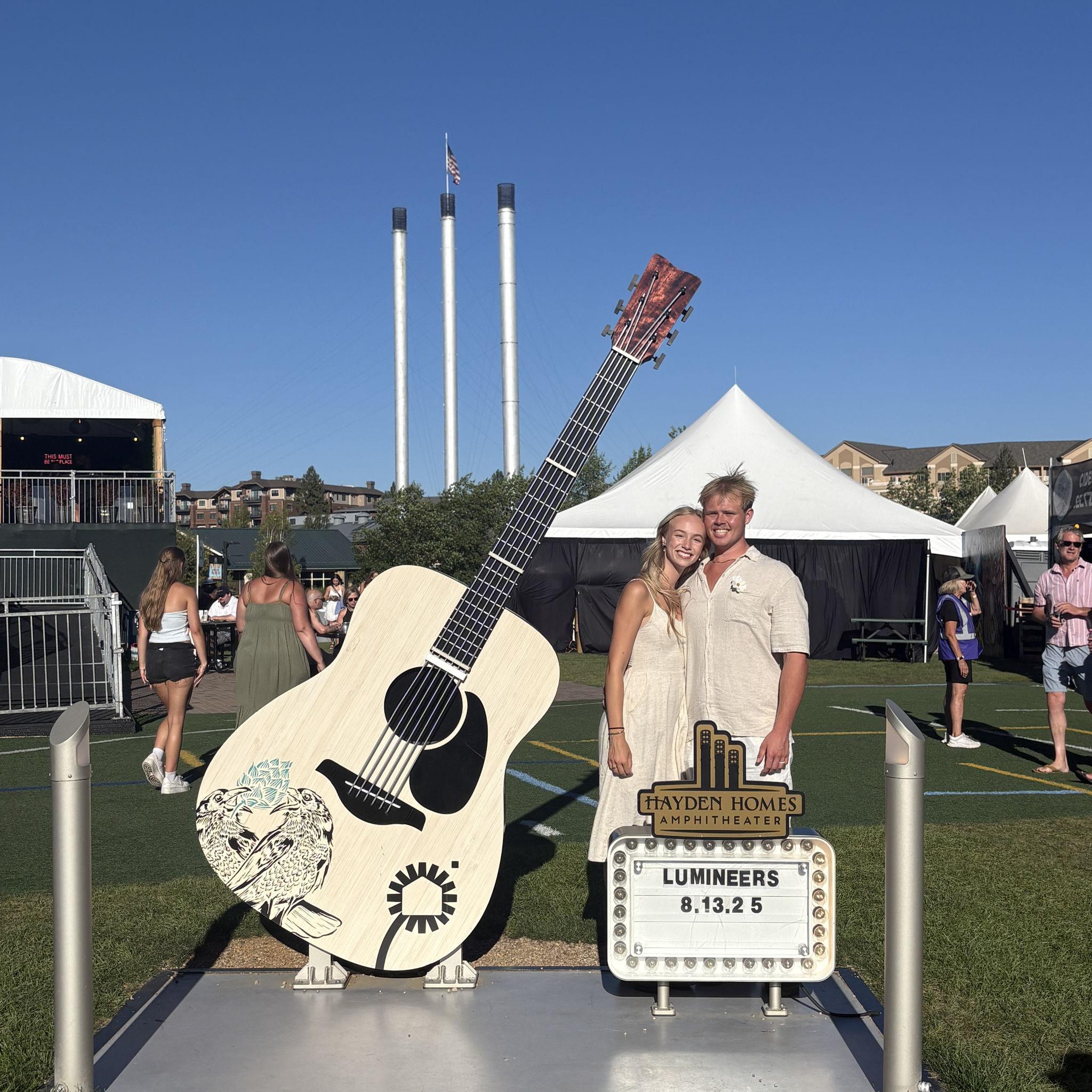 In august we got to see one of our favorite bands live.