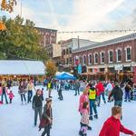 Ice Skating in Market Square