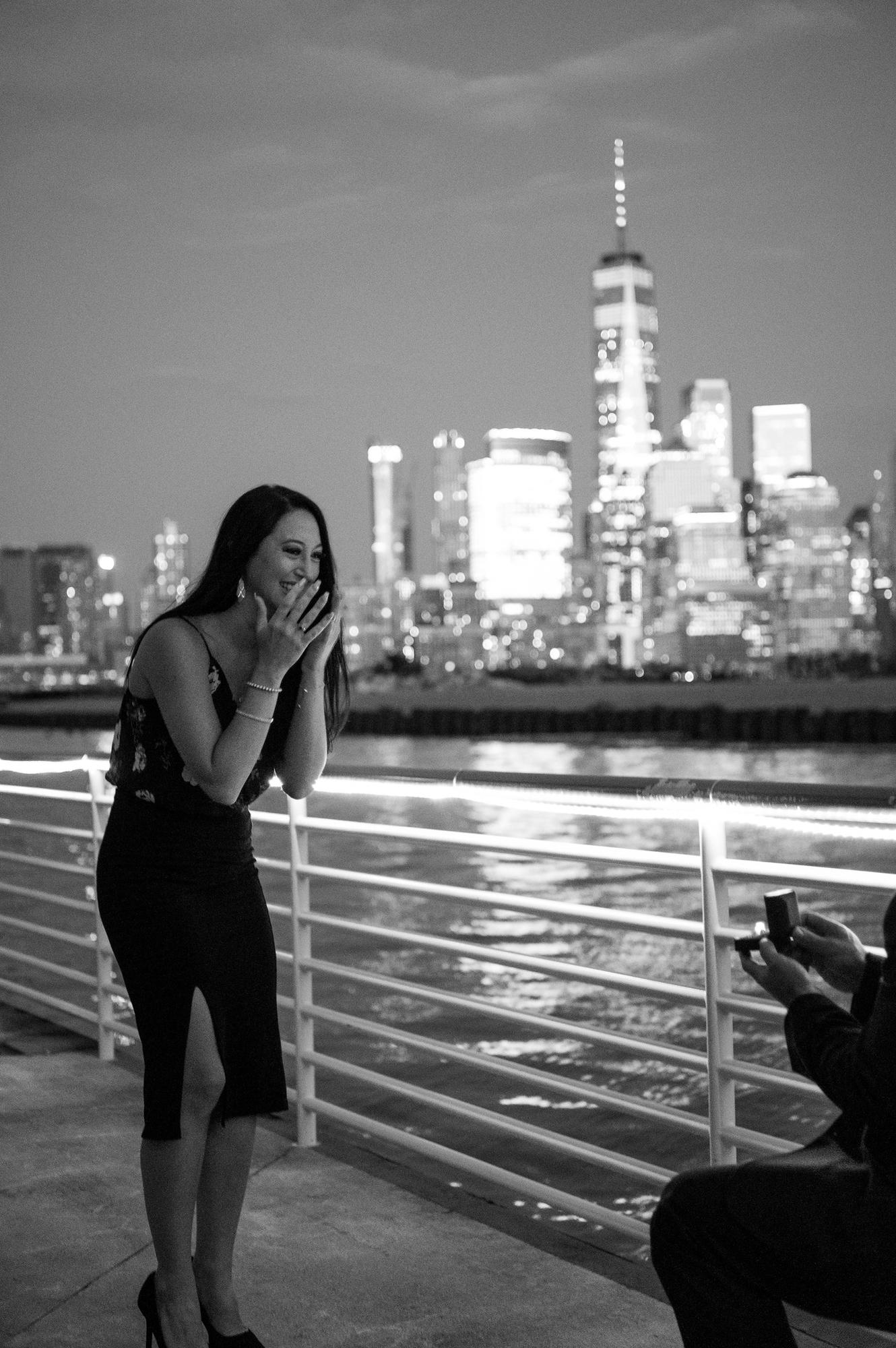 The Proposal: 
July 23, 2021 
Battello in Jersey City, NJ