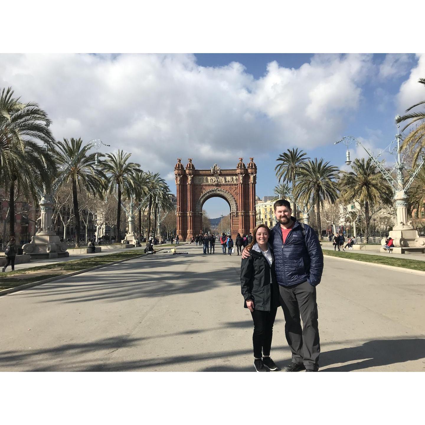 Arc de Triomf, Barcelona, Spain