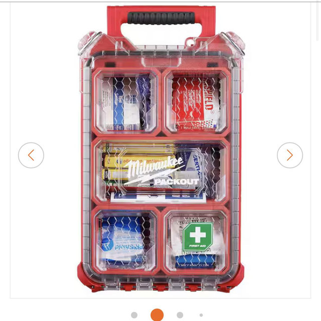Milwaukee Class A Type 3 Compact Packout First Aid Kit (79-Piece) 48-73-8435C