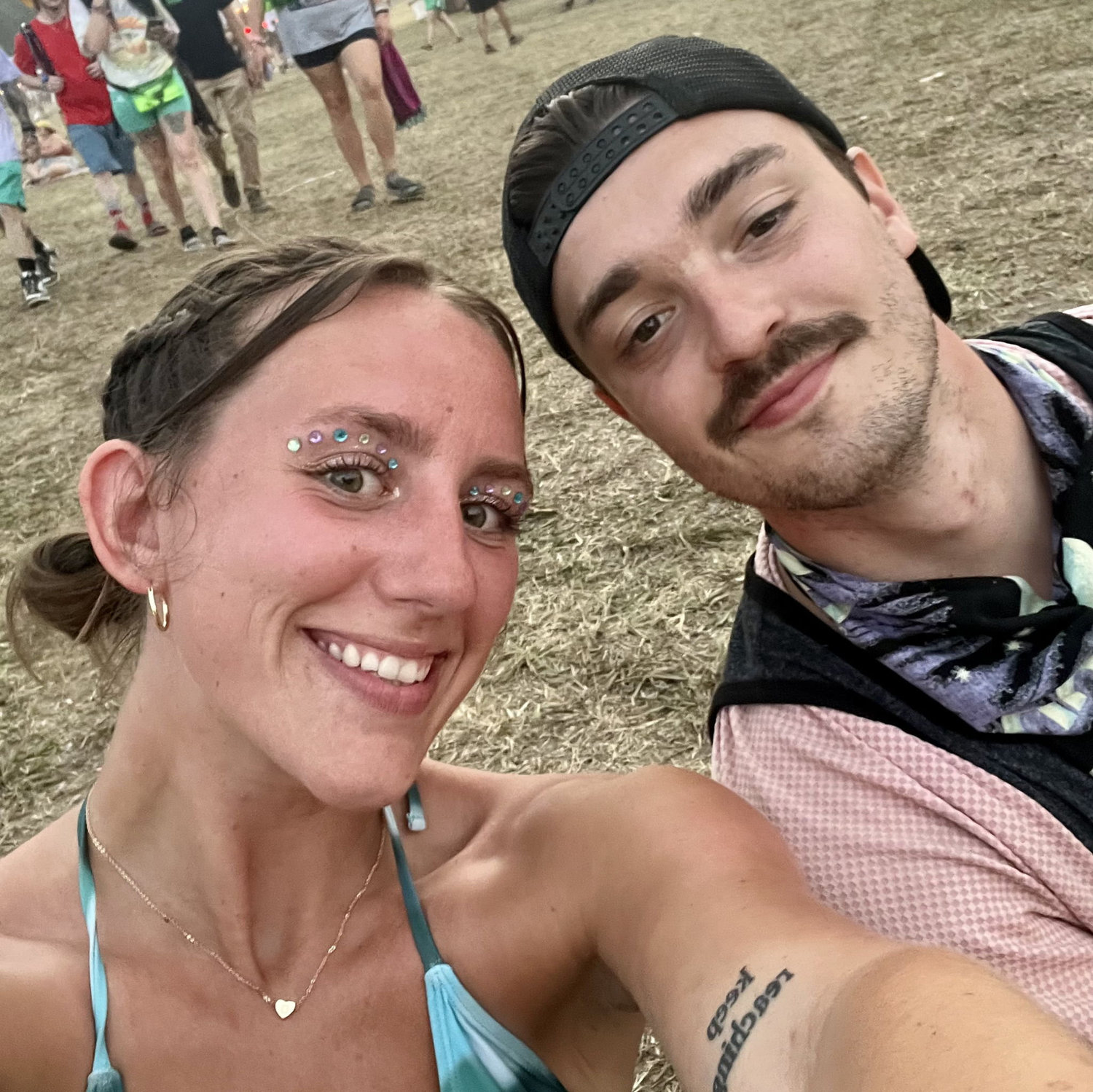 Our first music festival together in 2024