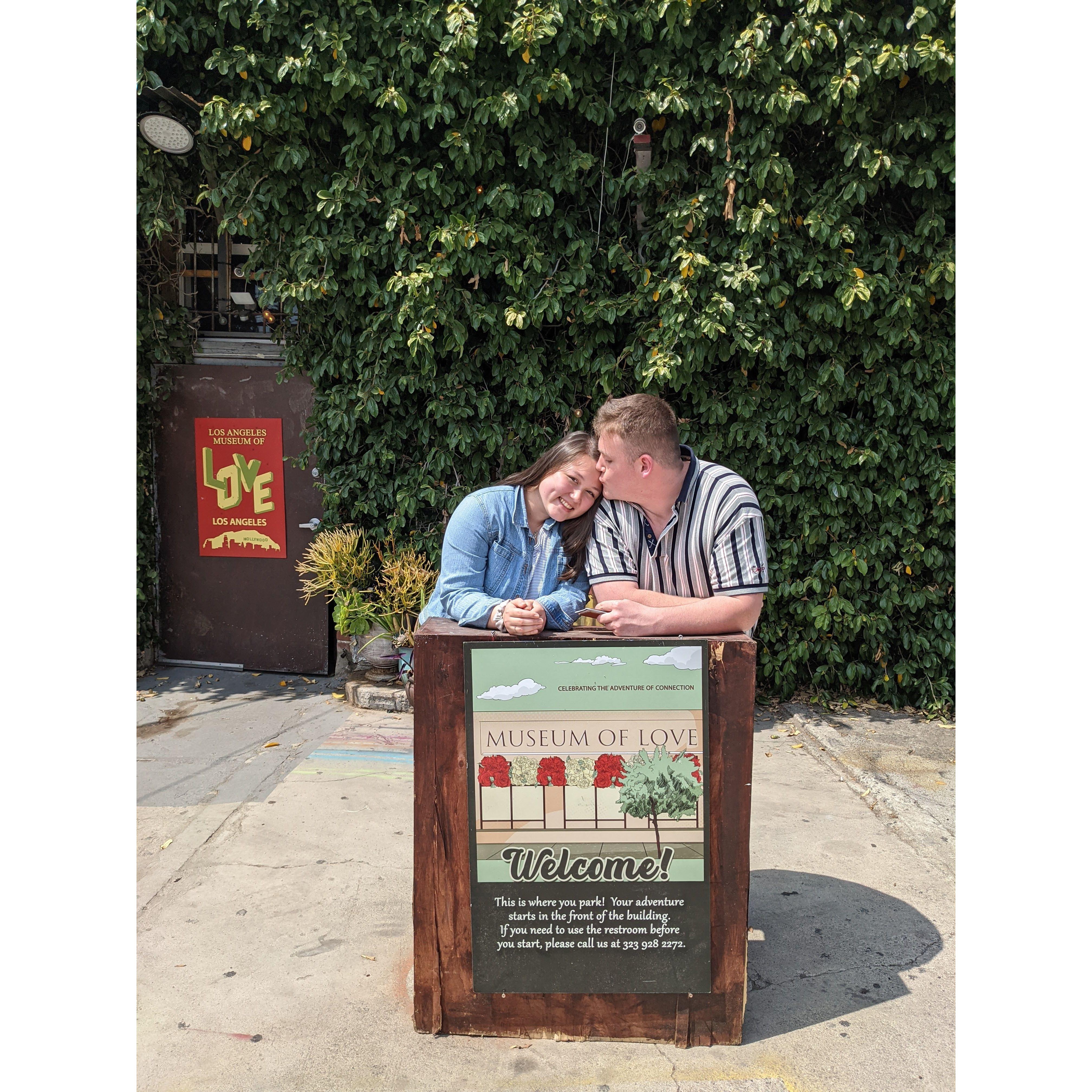 The Love Museum, where we realized we truly loved each other
