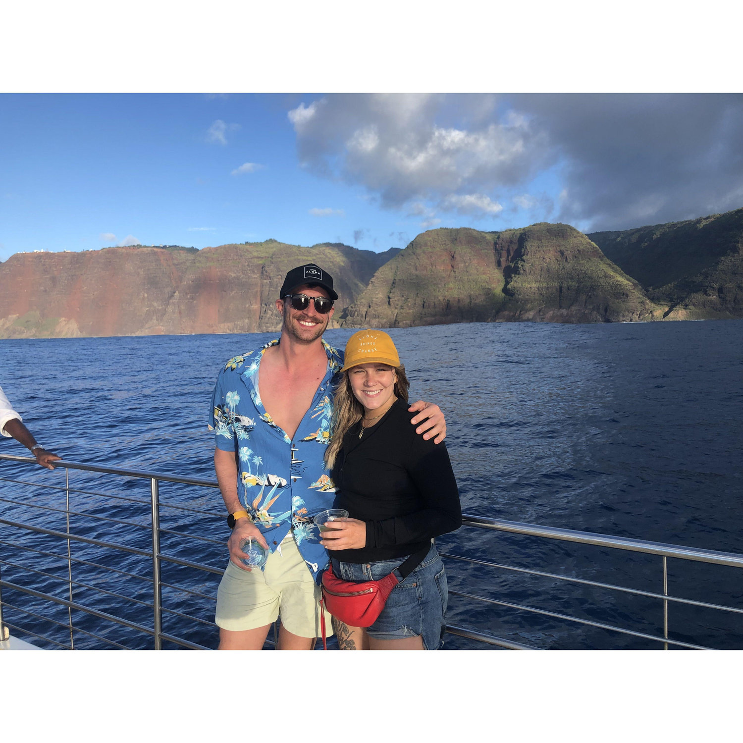 We love a boat ride, our first one was in Kauai, HI. October 2021.