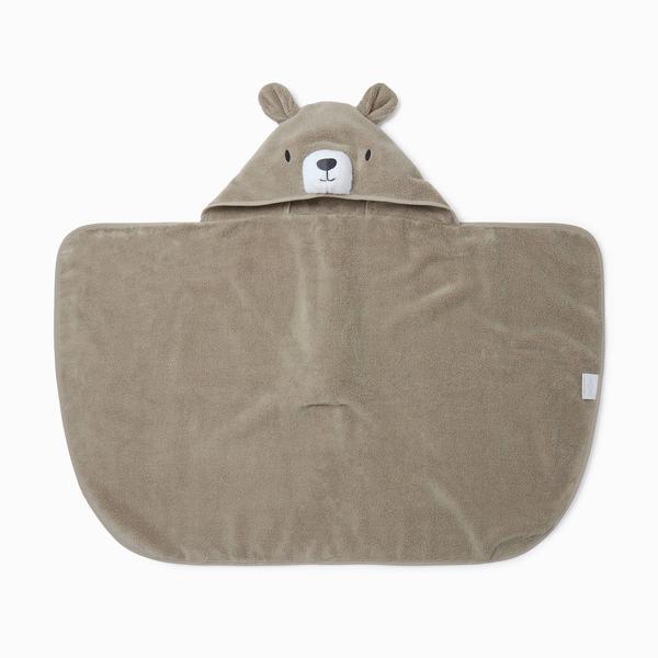 Bear Hooded Toddler Towel