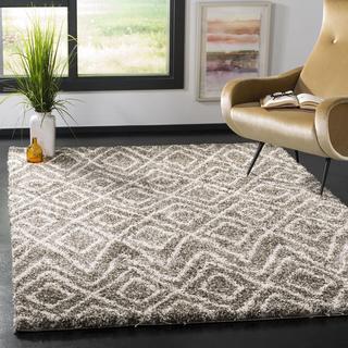 Hudson Cross Shag Rug