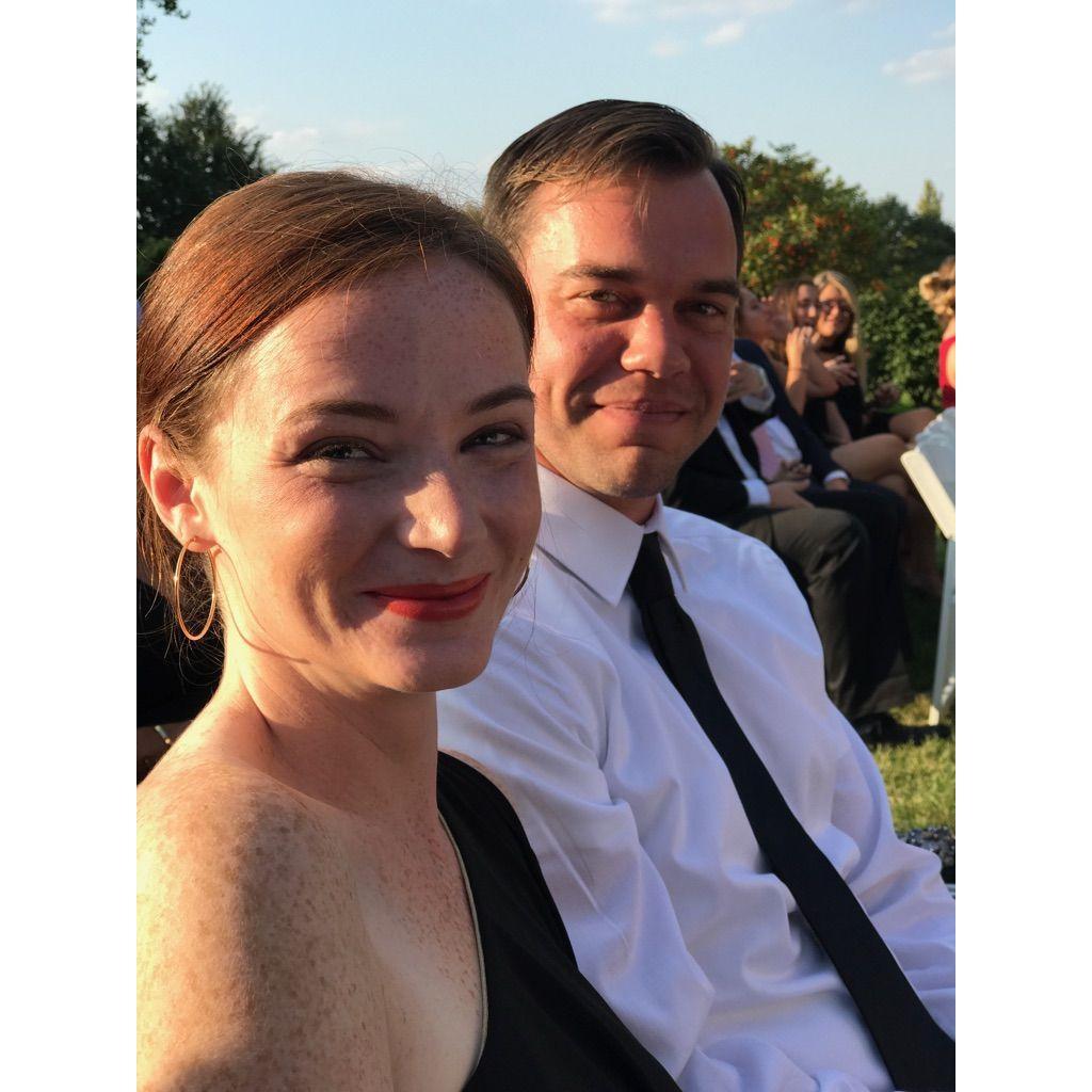 Feeling the love at cousin Julie and Bryan's wedding.
Chicago, September 2017