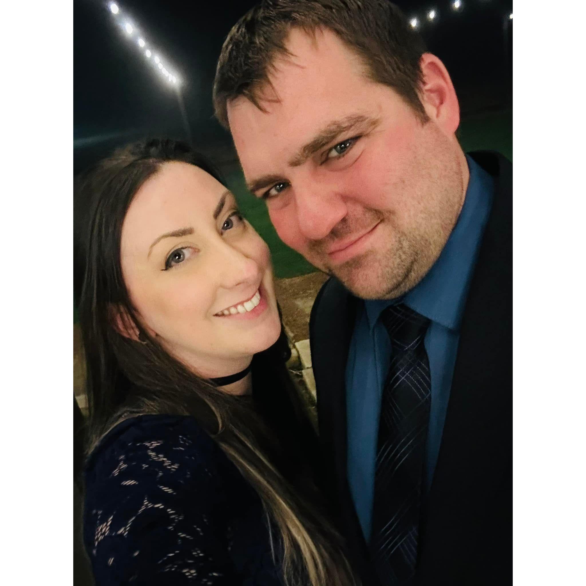 Kathryn caught the bouquet that was thrown that night. On the drive home, Aaron asked Kathryn what kind of wedding she wanted one day.