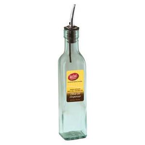 TableCraft 8.5oz Olive Oil Dispenser Bottle Food Storage Bottle Hlb Glass