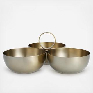 Holiday 3-Compartment Bowl