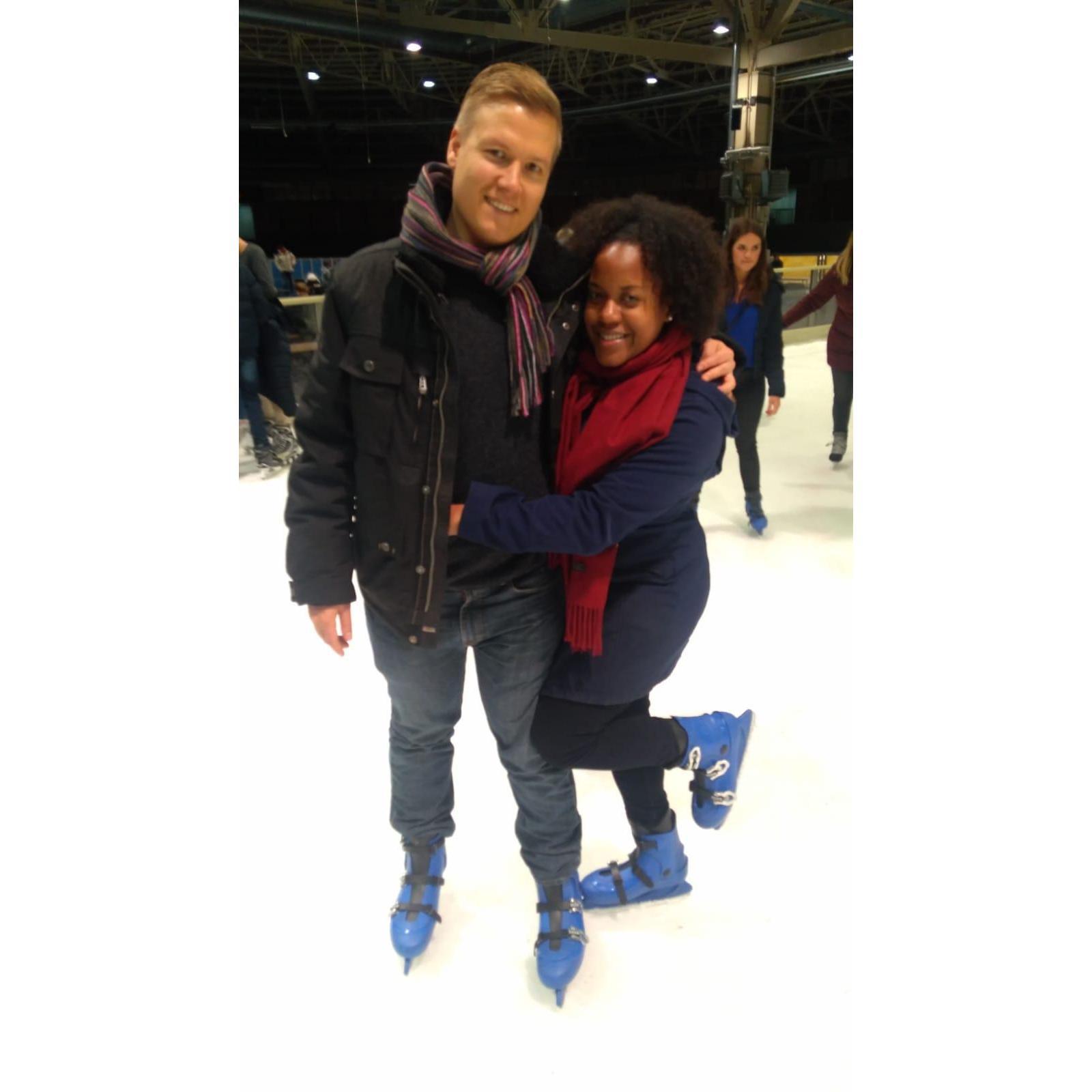 On ice