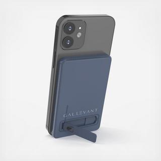 MagCharge 5000mAh Wireless Power Bank with Kickstand