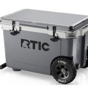 52 QT Ultra-Light Wheeled Cooler, Dark Grey & Cool Grey