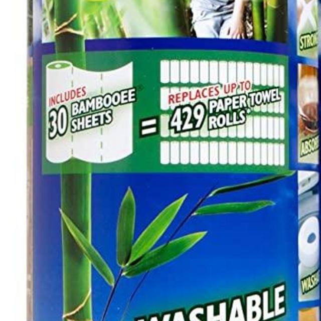 Bambooee Paper Towel Replacement 30-Sheet Roll