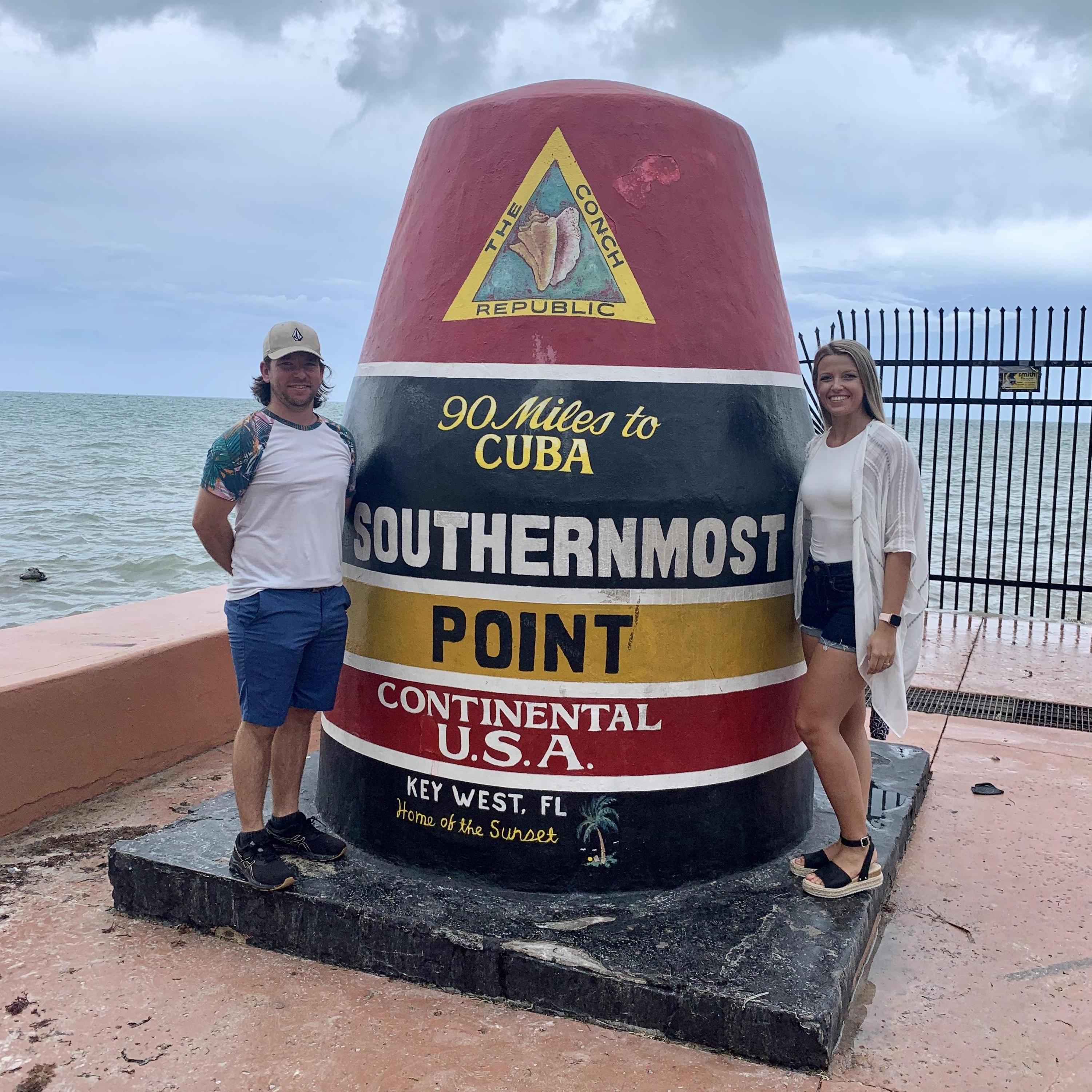Amanda says "Yes" in Key West!