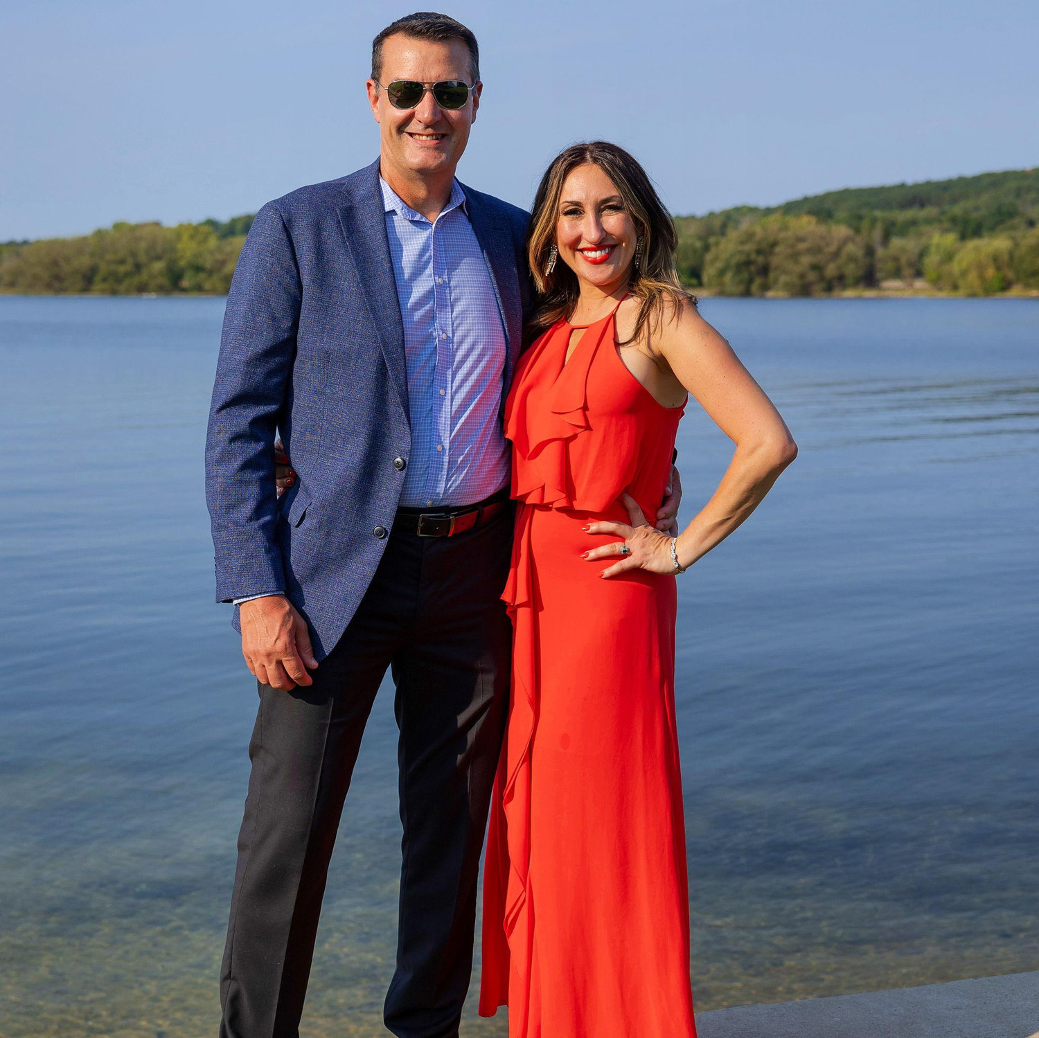 The first wedding we attended together