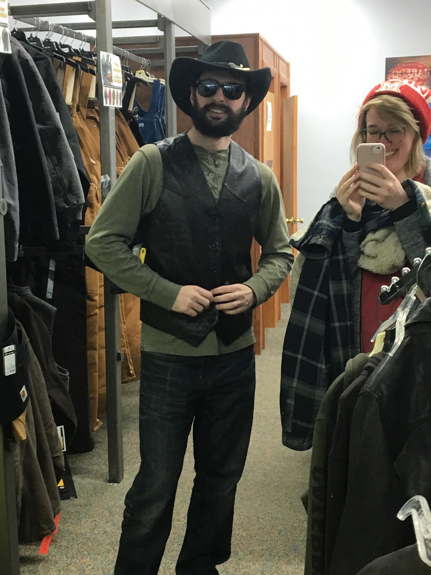 Our first date: Boot Country