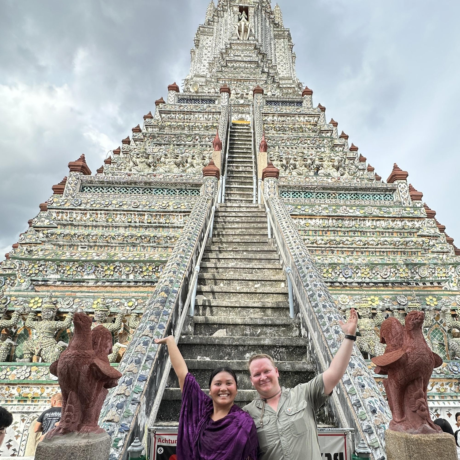 ๐น๐ญ Wat Arun Temple, Bangkok, Thailand๐