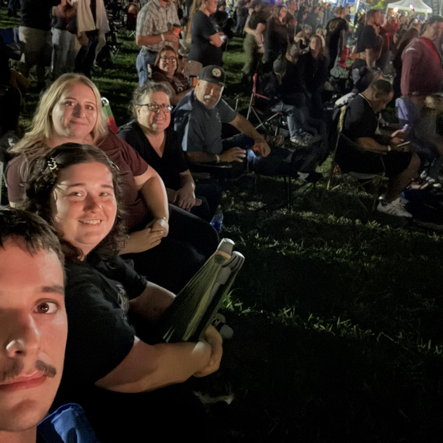 Concert with the fam