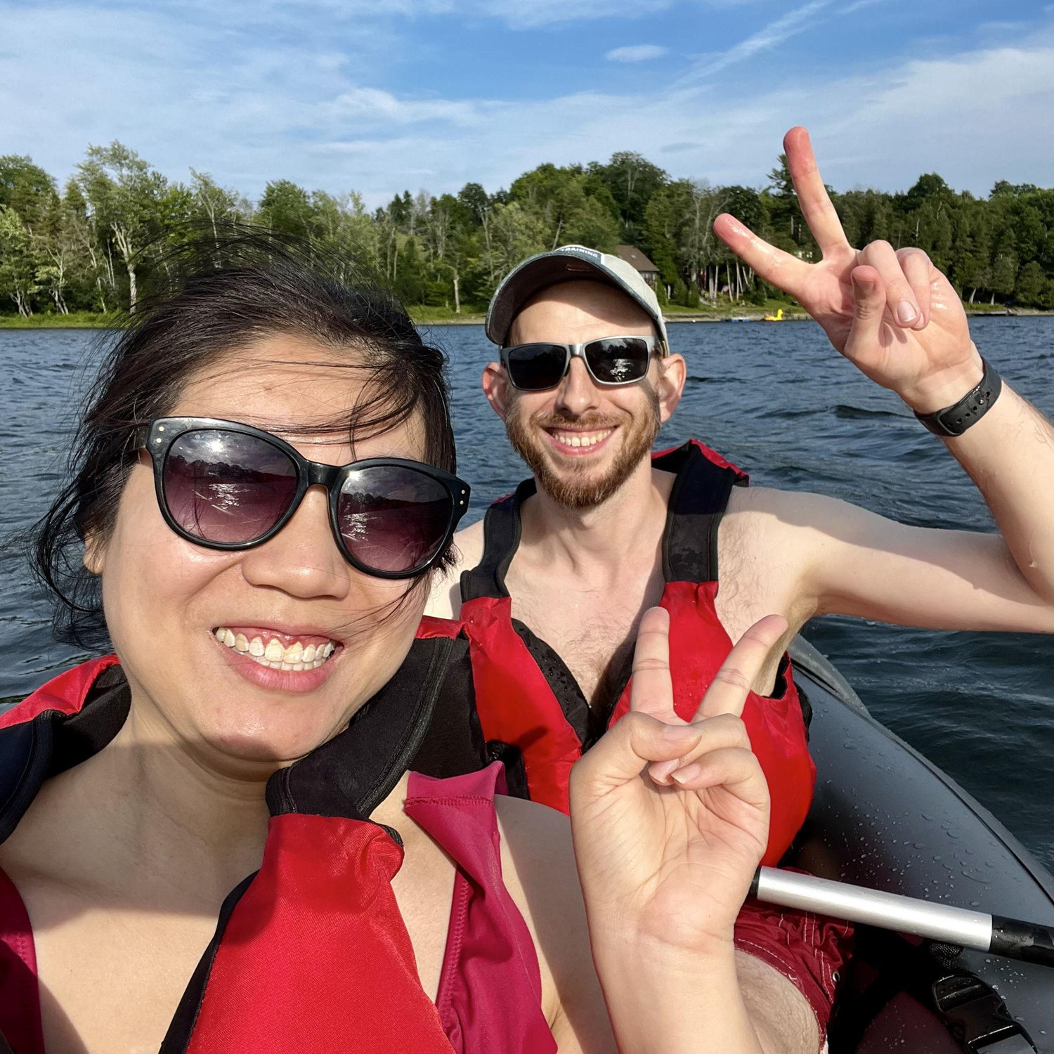 Camping at Thompson's Lake