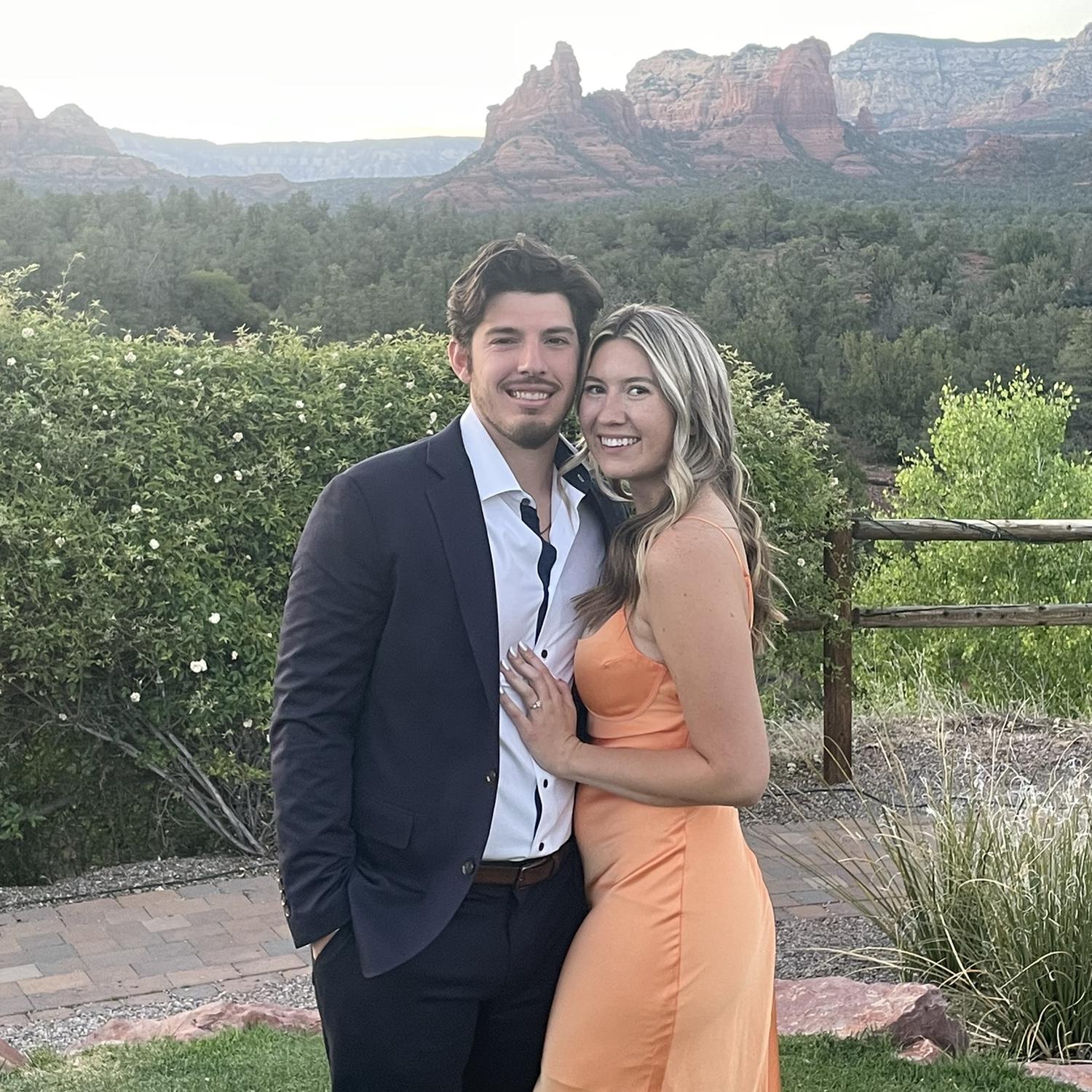 Another picture from the day our engagement. BEST DAY EVER.