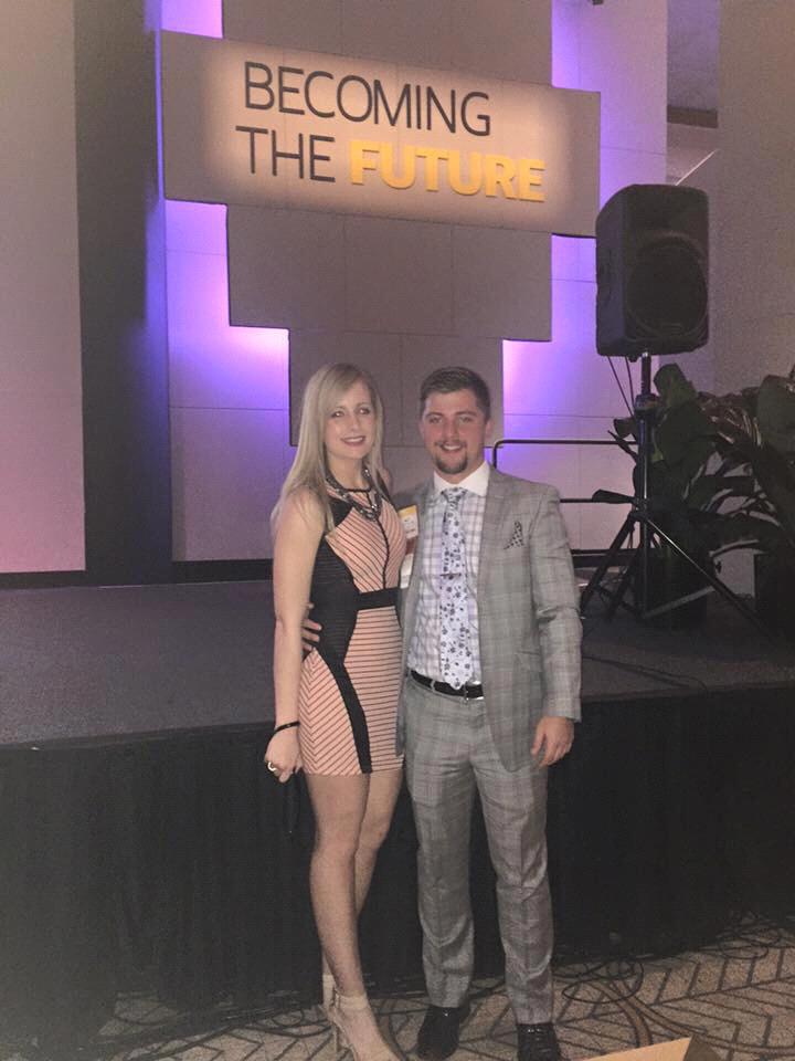 An awesome milestone in Matt’s life while working for Northwestern Mutual.