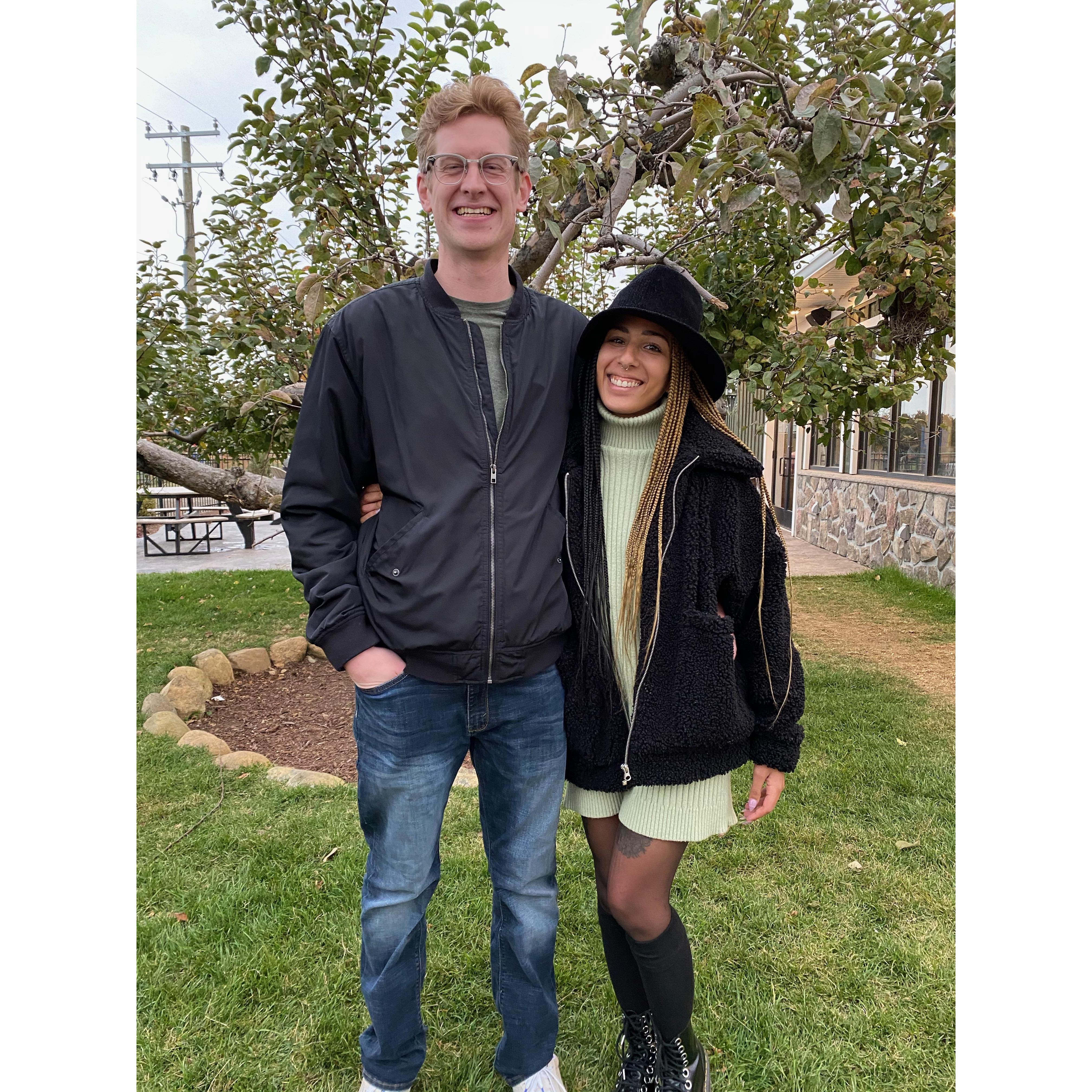 First trip to Blake's Apple Orchard
