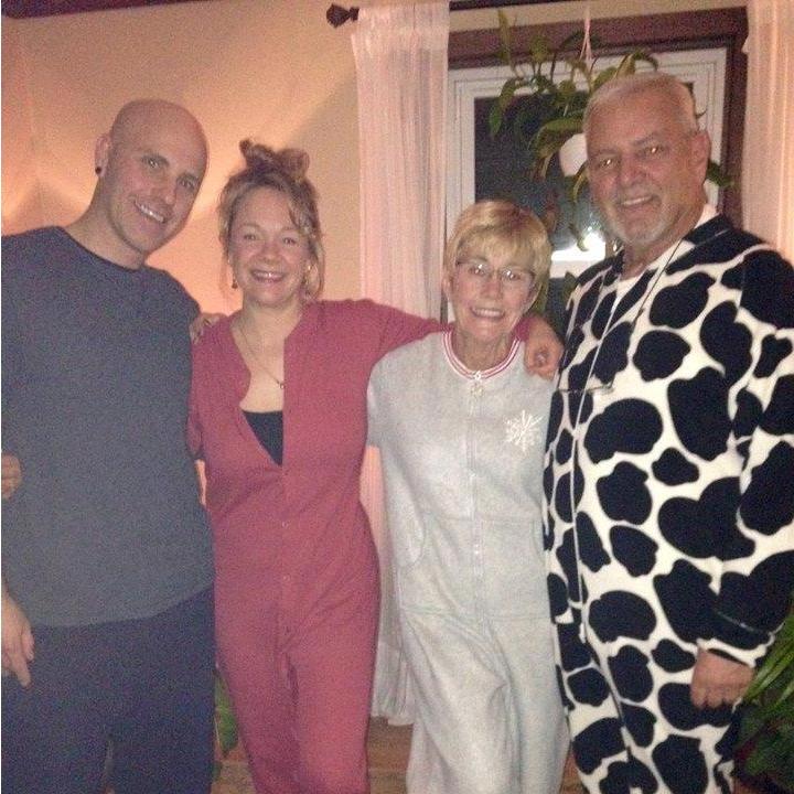 New Year's PJ party