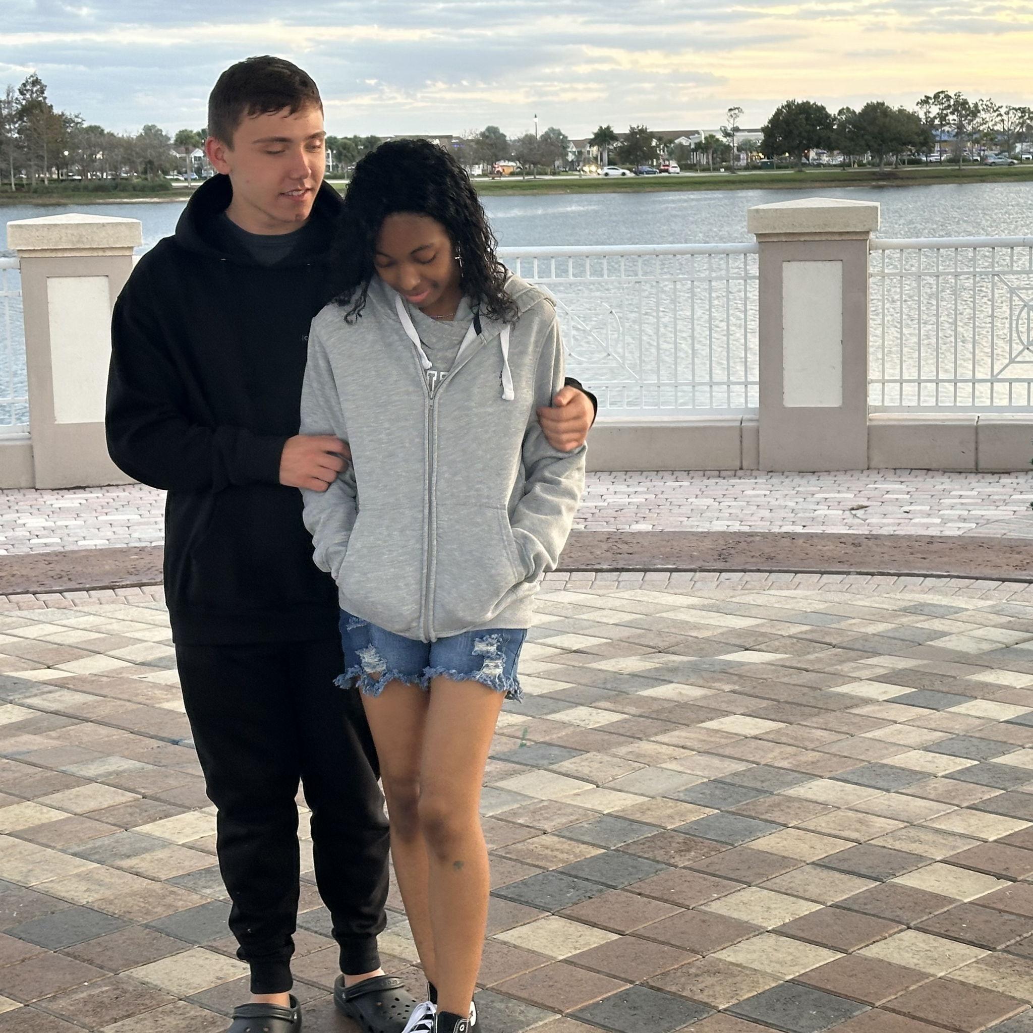 First trip to Florida where Rylee met Riley.