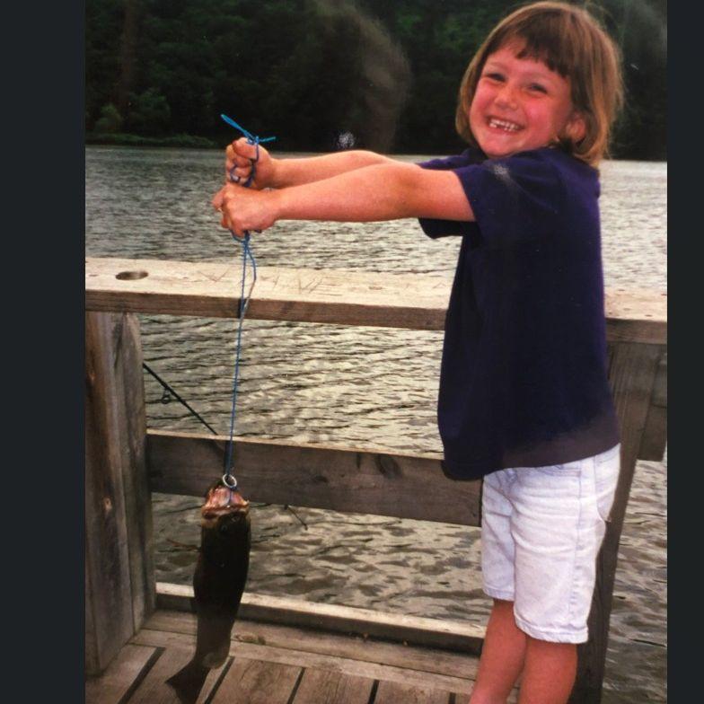 Slaying hogs from a young age.