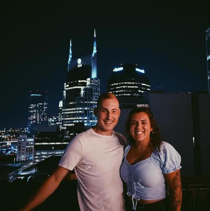 Snuck onto a rooftop bar in Tennessee