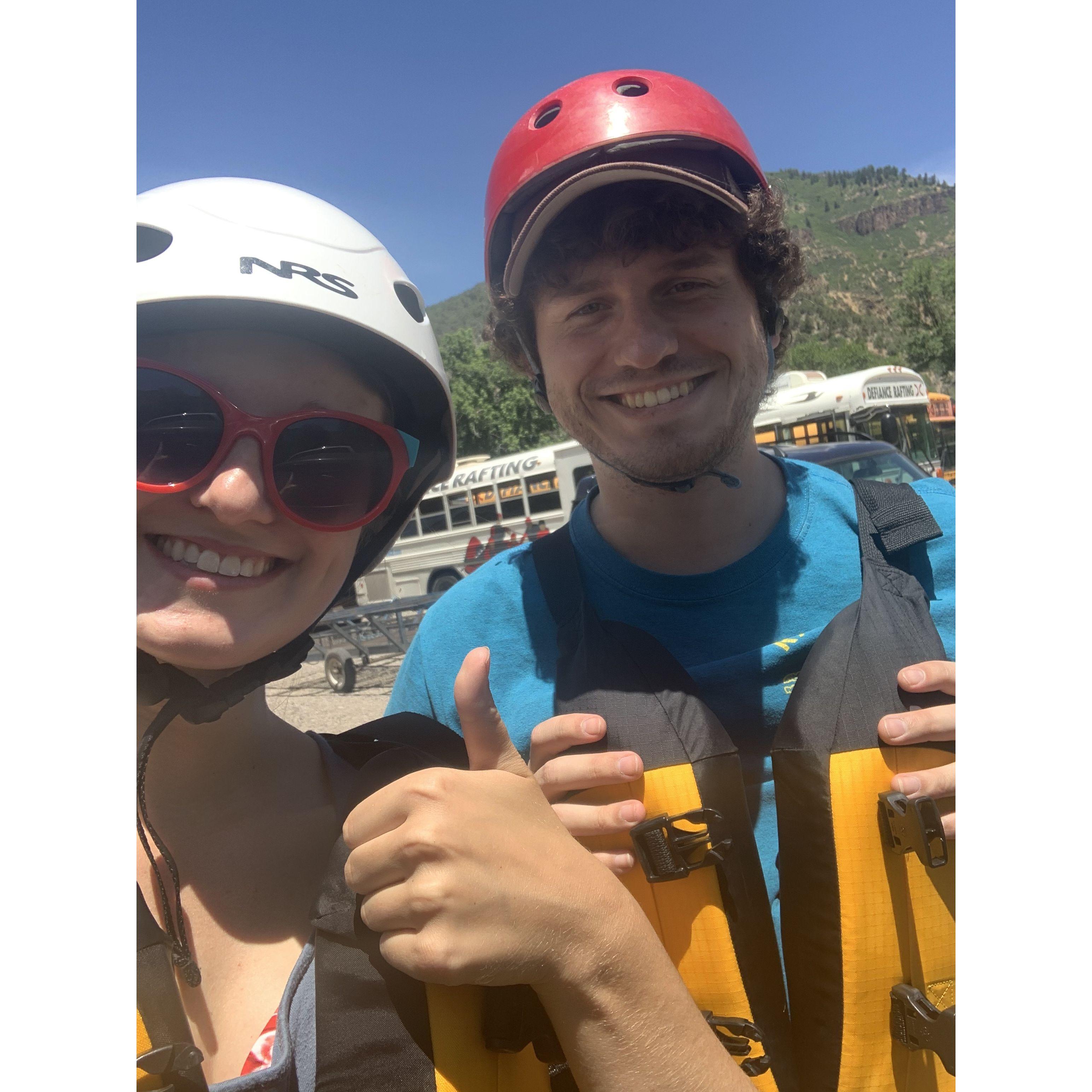 Whitewater rafting in Colorado, 2020