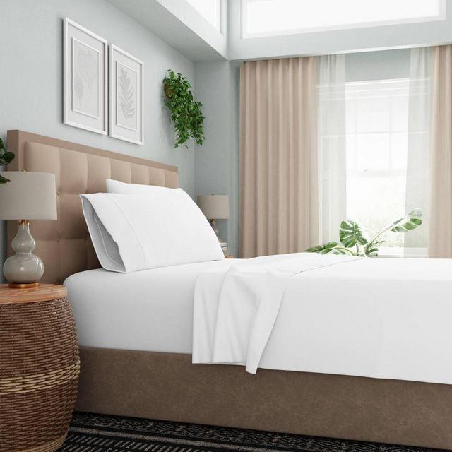 800 Thread Count Cotton Rich Sateen Sheet Set - Color Sense