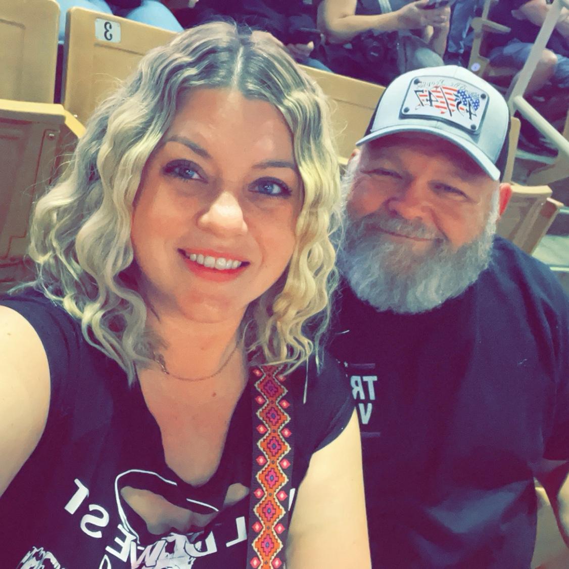 Christina's first rodeo