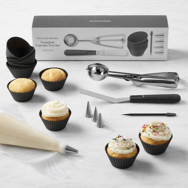 Williams Sonoma Complete Cupcake Tool Kit, 30-Piece Set